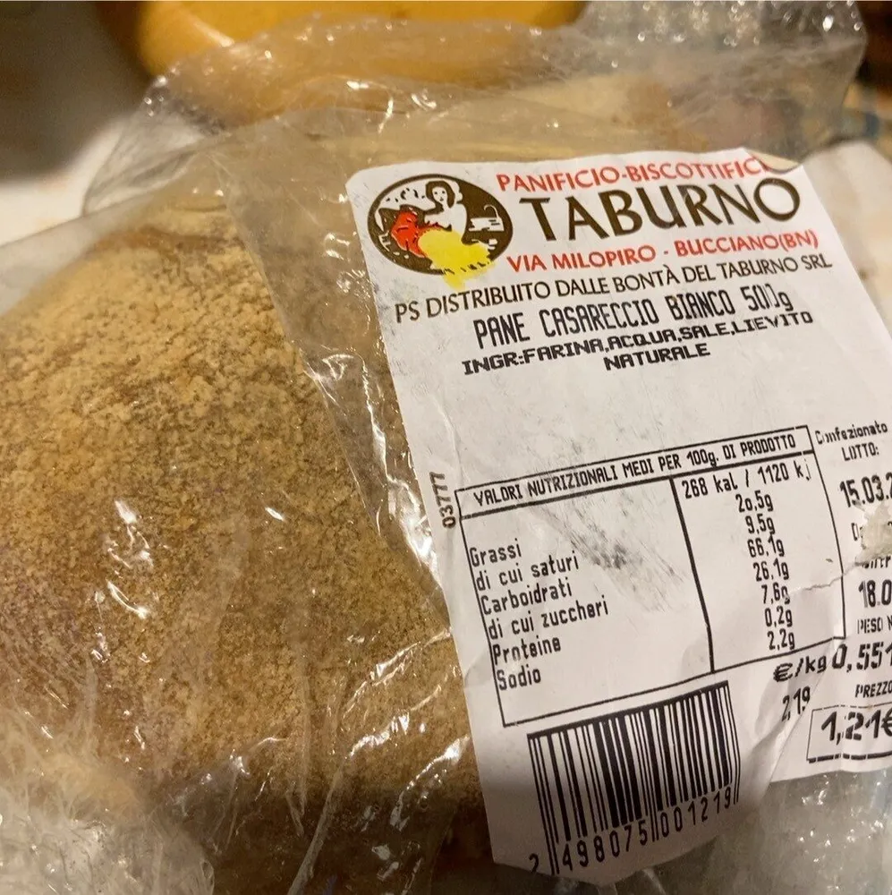 Pane casareccio binco