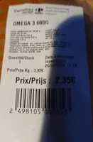 Oméga  3 pain 600gr