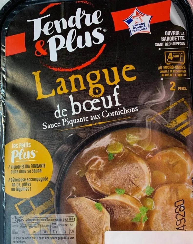 Langue de boeuf cuite