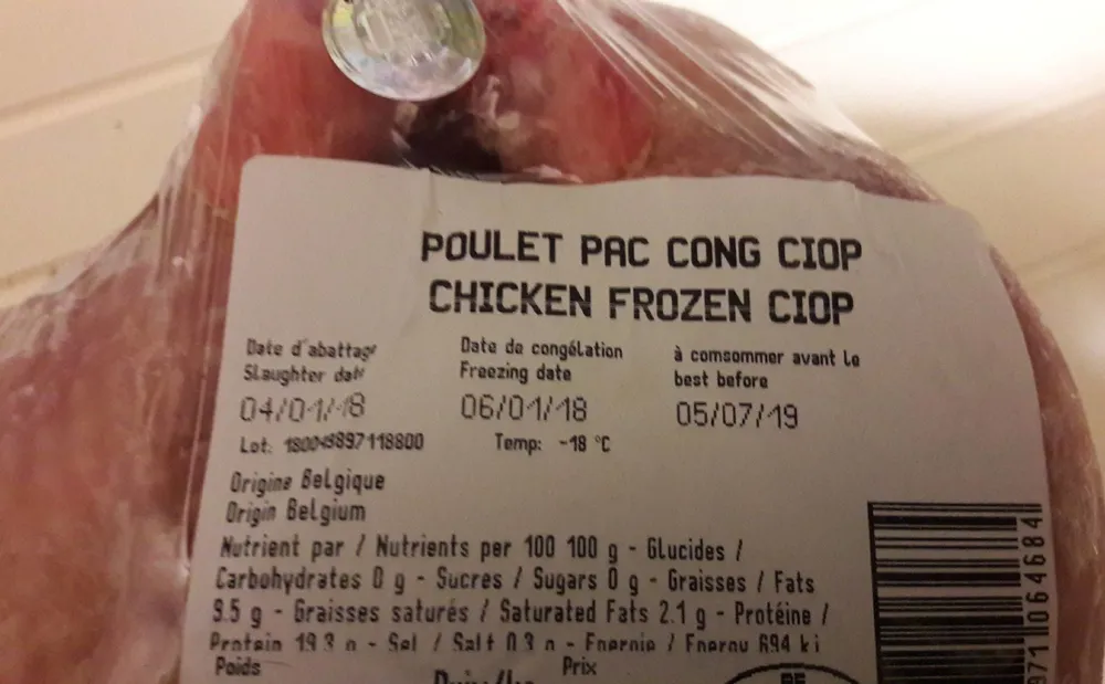 Poulet entier