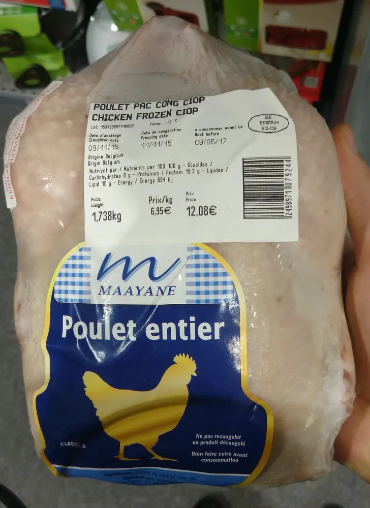 Poulet entier