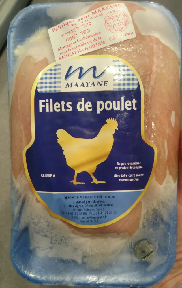 Filets de Poulet