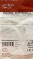 Salchichón Ibérico Lonchas
