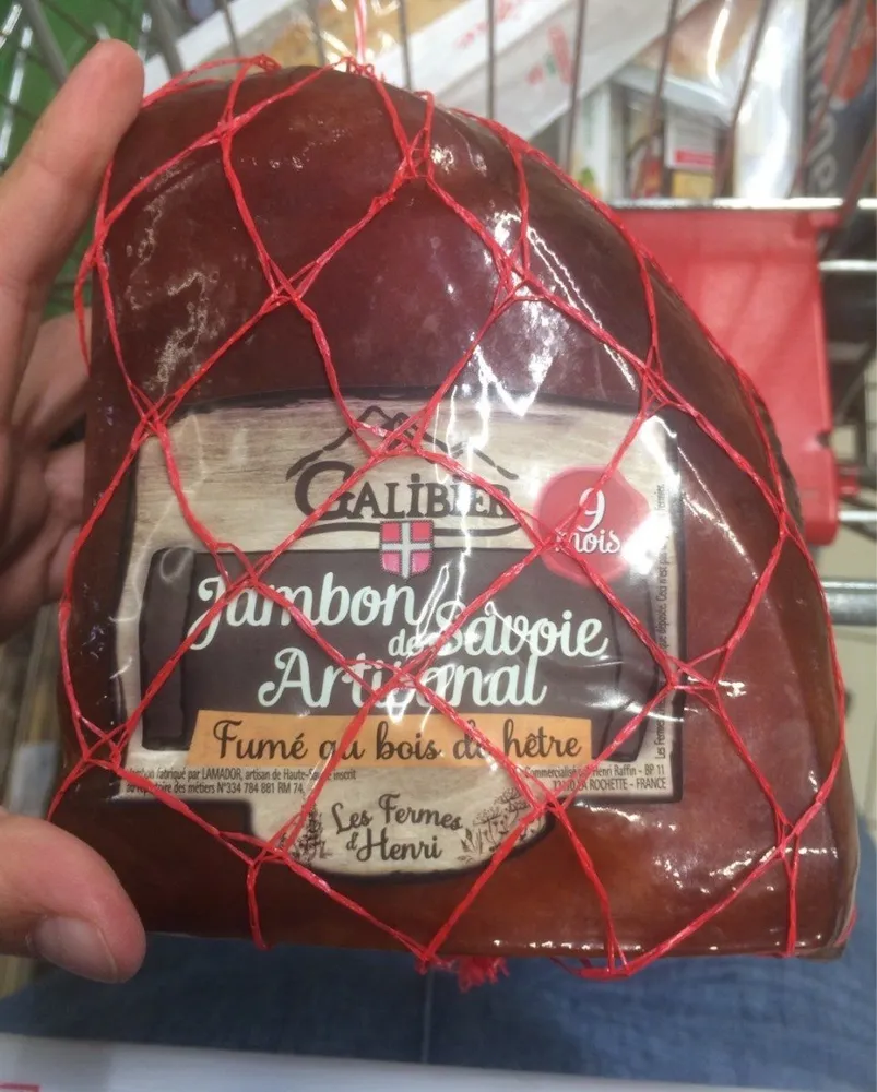 Jambon sec fumé Le Galibier