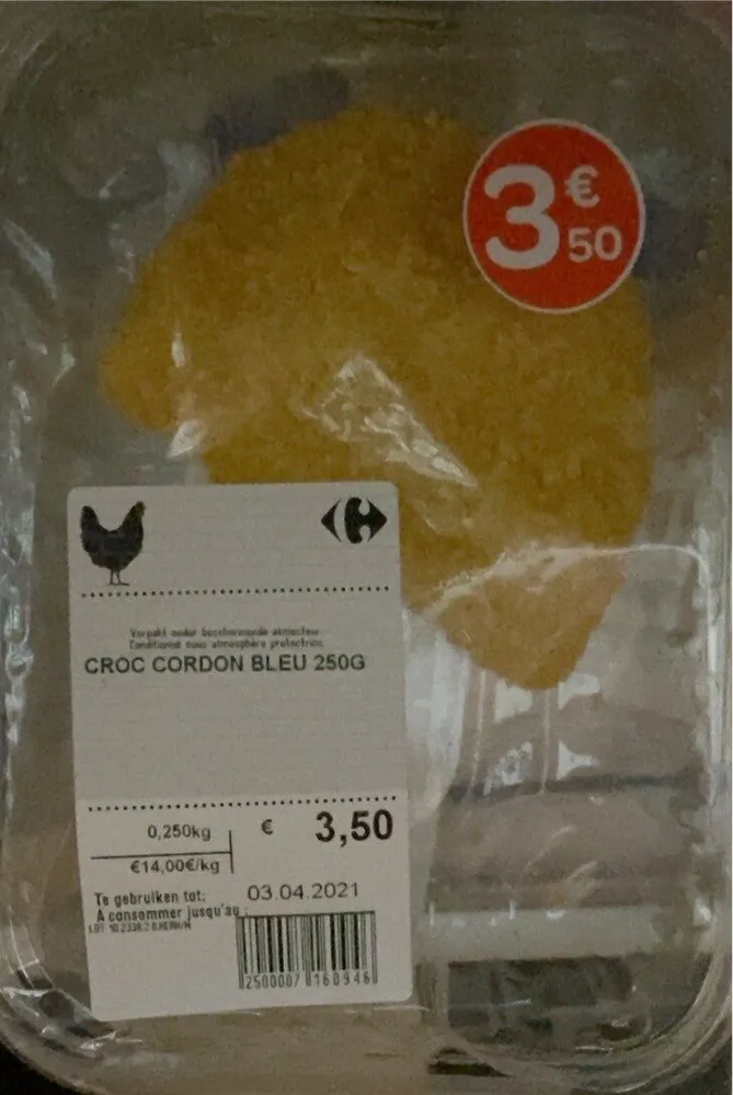 Croc cordon bleu