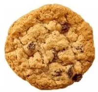 Cookie avoine raisins