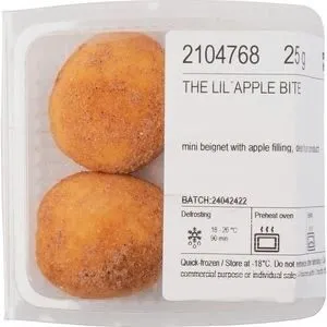 Mini beignet - pomme cannelle