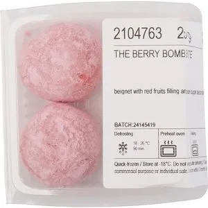 Mini beignet - fruits rouges
