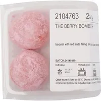 Mini beignet - fruits rouges