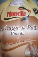 Pechuga de pollo cocida