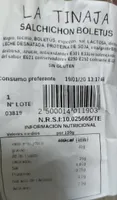 Salchichón boletus