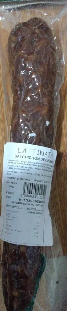 Salchichon de ciervo