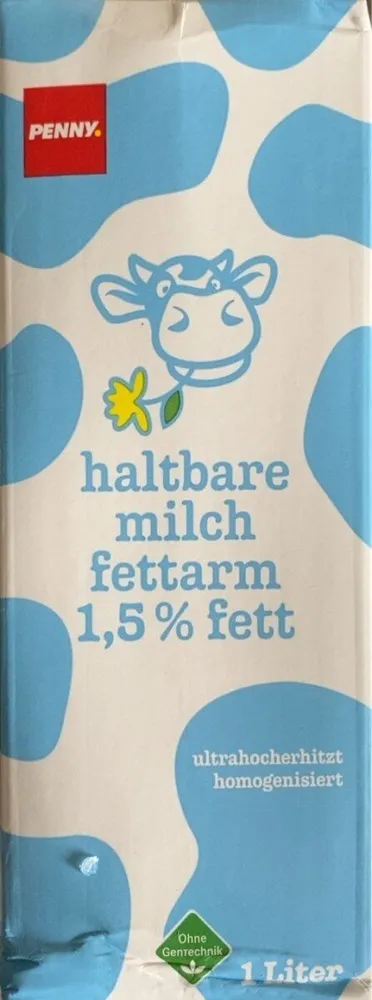 haltbare milch fettarm 1,5 % fett