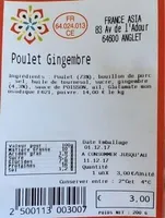 Poulet Gingembre