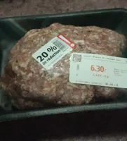 hachis préparé de campagne porc