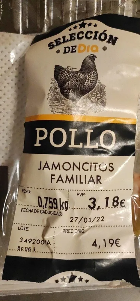 Jamoncitos de Pollo