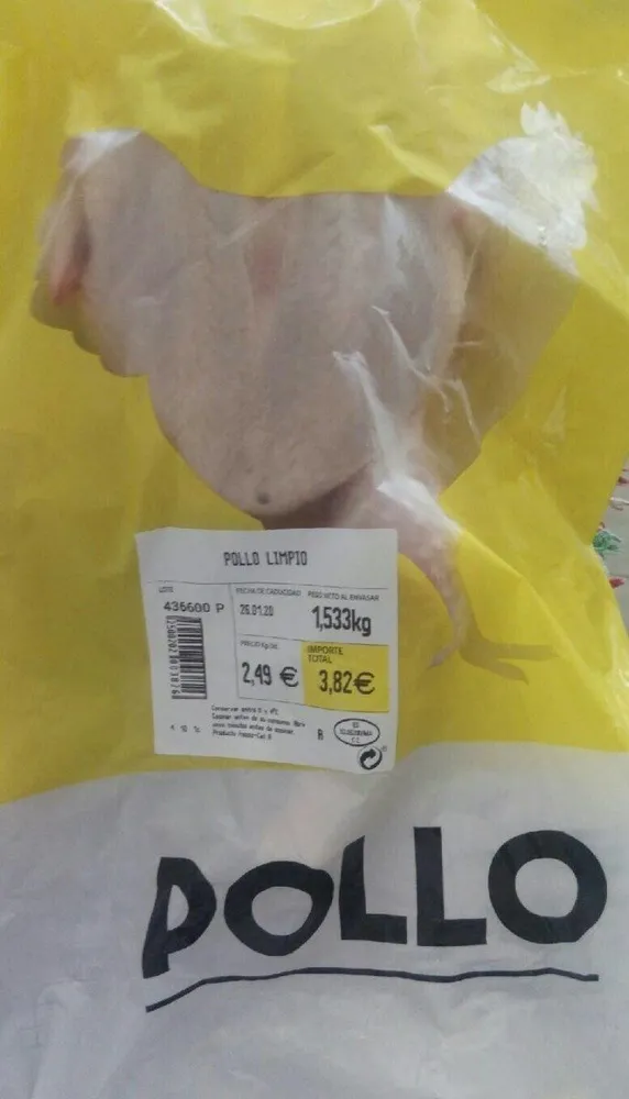 Pollo limpio