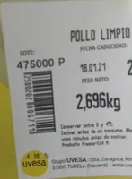 Pollo limpio