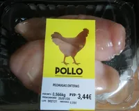 pechugas de pollo enteras