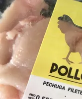 Pechuga de pollo fileteada