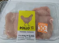 Pechuga de pollo fileteadas