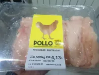 Pechugas fileteadas