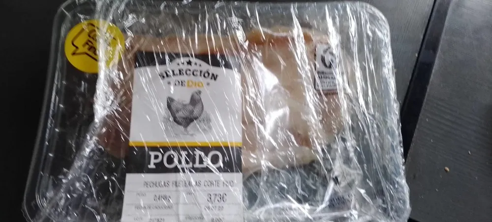 Pechuga fileteada corte fino