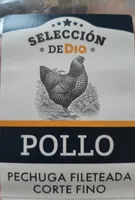 Pechuga de pollo fileteada corte fino