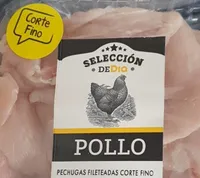 Pechugas fileteadas corte fino