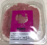 Filete de pavo extratierno