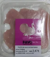 Filete de pavo extratierno