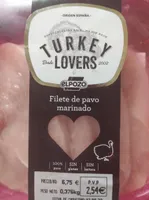 Filete de pavo marinado