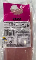 Solomillo de Pavo Marinado