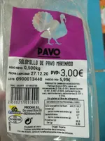 Solomillo de pavo marinado