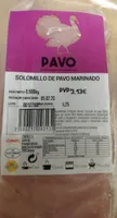 Solomillo de pavo marinado