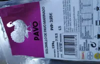 Solomillo de pavo marinado