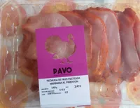 Pechuga de pavo fileteada marinada al pimentón