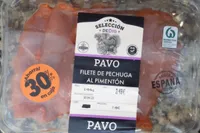 Filetes de pechuga de pavo al pimentón