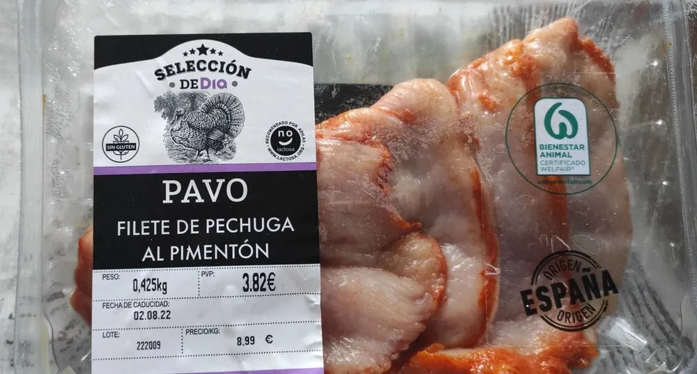 Filete de pechuga de pavo al pimentón