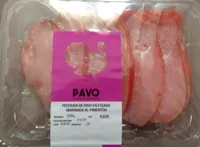Pechuga de pavo fileteada marinada al pimentón