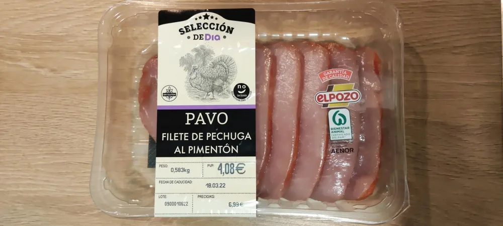 Filete de pechuga al pimentón