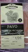Pavo filete de pechuga