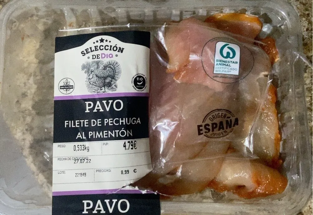 Filete de pechuga al pimentón