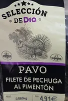 Pavo filete de pechuga al pimentón
