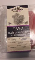 Filete pechuga de pavo al pimenton