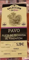 Filete de pechuga Al pimenton