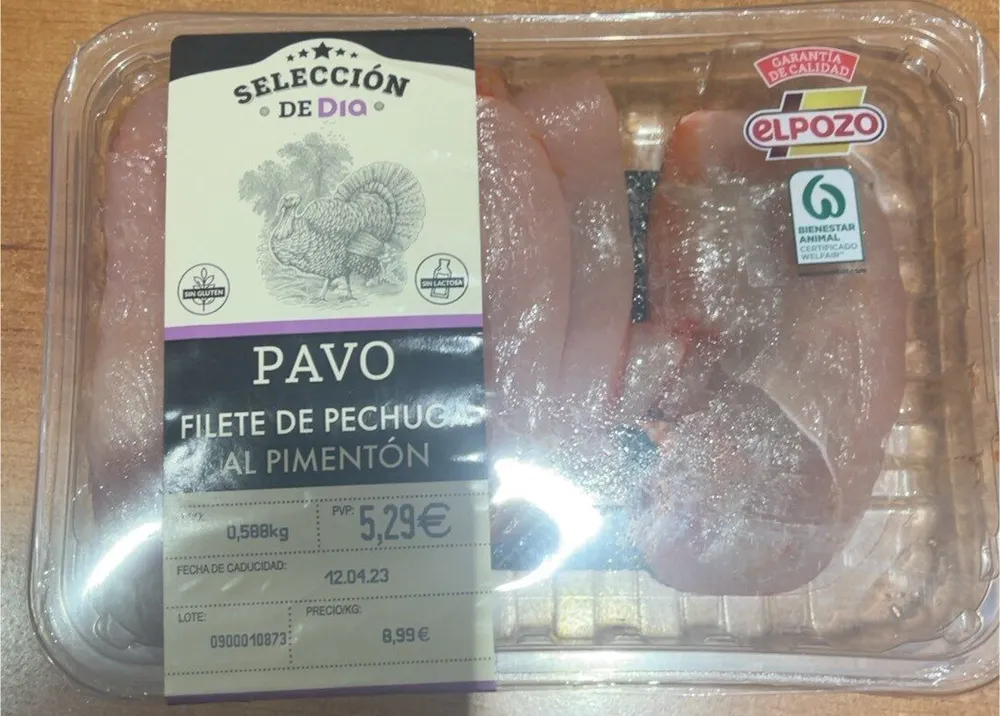 Filete pechuga al pimenton