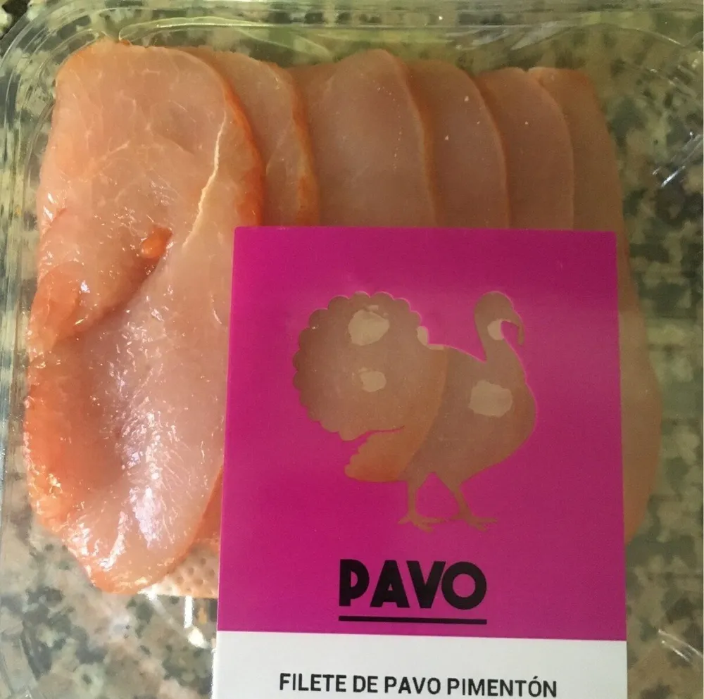 Filete de pavo pimenton