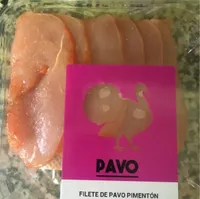 Filete de pavo pimenton