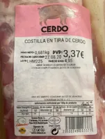 Costilla cerdo